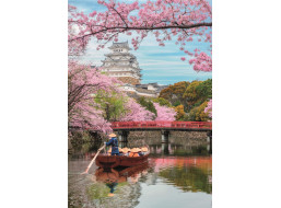 CLEMENTONI Puzzle Hrad Himeji na jar 1000 dielikov