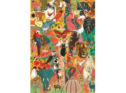 CLEMENTONI Puzzle More is More: Zvieratá a rastliny 1000 dielikov