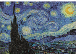 CLEMENTONI Puzzle Museum Collection: Hviezdna noc 1000 dielikov