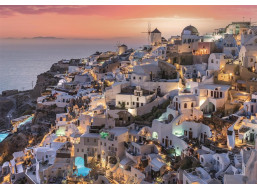 CLEMENTONI Puzzle Odtiene Santorini 1000 dielikov