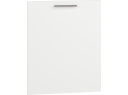 Čelné dvierka na uchytenie na umývačku VITO - 60x72 cm - biela matná