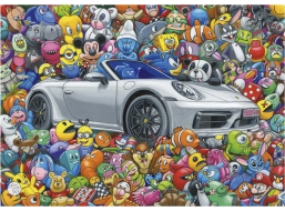 DINO Puzzle Erikovej hračky 500 dielikov