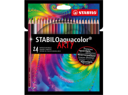 STABILO Súprava pasteliek Aquacolor Arty 24ks