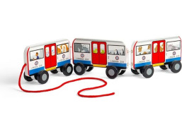 Bigjigs Toys Ťahacia hračka Londýnske metro