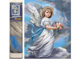 Norimpex Diamantové maľovanie Cherubín 30x40cm