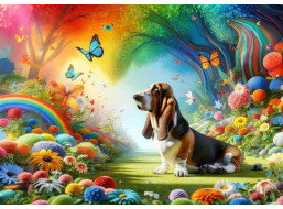 ART PUZZLE Puzzle Motýlí návštevník 25 dielikov