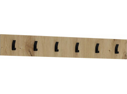 Vešiak na oblečenie CLIF - 100 cm - dub artisan
