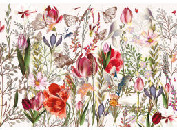 INTERDRUK Puzzle Flowers: Lúčne kvetí 500 dielikov
