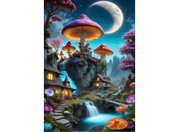 BLUEBIRD Puzzle Hríbikové mesto 1000 dielikov