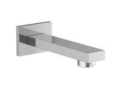 Sapho Nástenná výtoková hubica, hranatá, 160mm, chróm BO411
