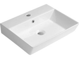 Aqualine ORION keramické umývadlo 49x38, 6cm, biela 27050