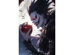 NORIMPEX Diamantové maľovanie Ryuk 30x40cm