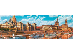 INTERDRUK Panoramatické puzzle: Around the World: Drážďany, Nemecko 1000 dielikov