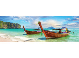 INTERDRUK Panoramatické puzzle: Around the World: Krabi, Thajsko 1000 dielikov