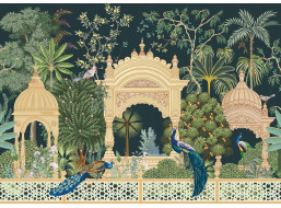 INTERDRUK Puzzle Secret Garden: Páví palác 1000 dielikov