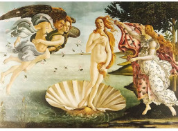 INTERDRUK Puzzle Art: Zrodenie Venuše 1000 dielikov