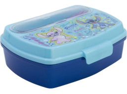 STOR Box na desiatu s príborom Angel a Stitch
