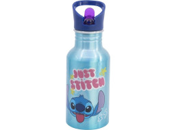 STOR Fľaša na pitie hliníková Stitch 545 ml