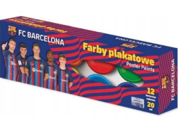 ASTRA Temperové farby 12x20ml FC Barcelona