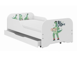Detská posteľ KIM - COOL DINOSAURUS 160x80 cm
