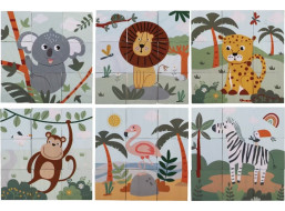 2Kids Toys Drevené kocky Safari