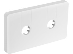 Aqualine Q-START krycia rozeta pre stredové pripojenie, biela QS515W