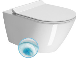 GSI KUBE X závesná WC misa, GeniusFlush, 36x55cm, biela ExtraGlaze 941311