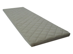 Cestovný turistický prešívaný matrac 198x60x5 cm - béžový