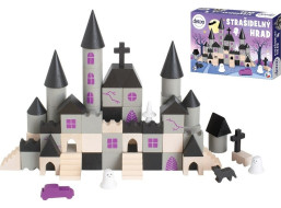 Detoa Drevená stavebnica Strašidelný hrad