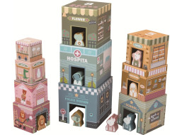 2Kids Toys Skladacia veža z kociek City