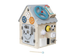 2Kids Toys Activity board Domček šedý