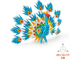 Pexi Origami 3D - Páv