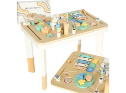 Lulilo Montessori manipulačný stolík LUDO - farebný