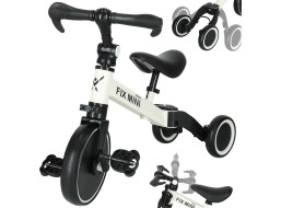 Trike Fix Mini trojkolka 3v1 s pedálmi - biela