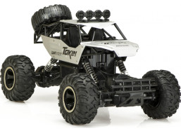 RC auto Rock Crawler 1:12 4WD METAL strieborný