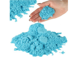 Kinetický piesok 1 kg v sáčku - modrý