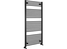 Aqualine DIRECT vykurovacie teleso s bočným pripojením 600x1320mm, čierna mat ILR36B