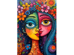 ALIPSON Puzzle Farebné duo 1500 dielikov