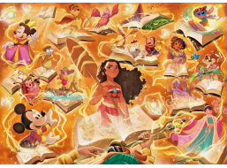 RAVENSBURGER Puzzle Disney Lorcana - Glimmers of the Realm: Jantár 1000 dielikov