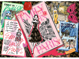 TREFL Puzzle Emily in Paris: Magazín módy 1000 dielikov