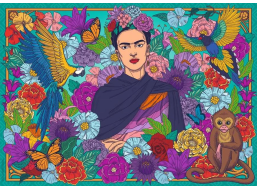 RAVENSBURGER Puzzle Frida Kahlo 1000 dielikov