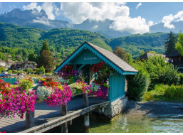 BLUEBIRD Puzzle Jazero Annecy 500 dielikov