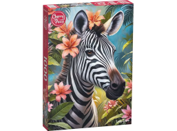 CHERRY PAZZI Puzzle Lady Zebra 1000 dielikov