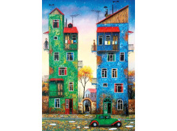 MAGNOLIA Puzzle Jesenný dážď 1000 dielikov