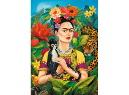 TREFL Puzzle Premium Plus Portrét Fridy Kahlo 1000 dielikov