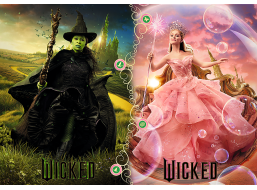 TREFL Puzzle Premium Plus Wicked: Elphaba & Glinda 1000 dielikov