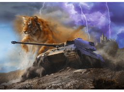 TREFL Puzzle Premium Plus World of Tanks: Tiger II 1000 dielikov