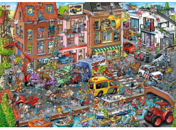 RAVENSBURGER Puzzle Ray's Comic - Moderná doba 1000 dielikov