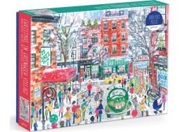 GALISON Puzzle Vianoce v Greenwich Village 1000 dielikov