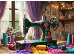 TREFL Puzzle Moja šijacia dielňa 1000 dielikov